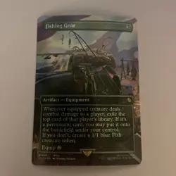 Fishing Gear (Borderless) Commander: Final Fantasy Foil - Image 1