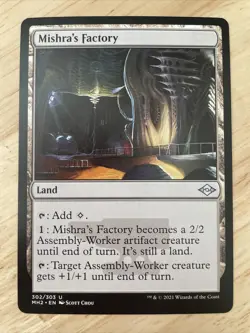 MTG Mishra's Factory Modern Horizons 2 302/303 Regular Uncommon NM/M - Image 1