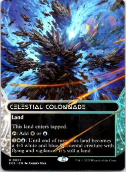 Celestial Colonnade (0007) (Borderless) Edge of Eternities: Stellar Sights, 7 NM - Image 1