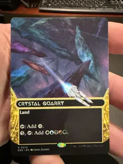 Crystal Quarry (0010) (Borderless) Edge of Eternities: Stellar Sights Regular - Image 1