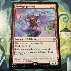 MTG magic cards 1x Hexing Squelcher Lorwyn Eclipsed NM Regular NP - Image 1