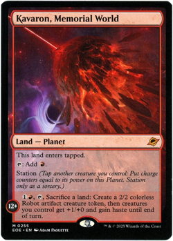 Kavaron, Memorial World - 0255 - Edge of Eternities - MTG - NM/M Ships Now - Image 1