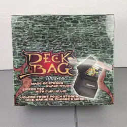 Vintage Ultra Pro Deck Bag Carrying Case Rare New Sealed In Box Black Storage - Image 1