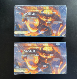 MTG Lord Of The Rings Universes Beyond Tales Middle Earth Booster Box Lot of 2 - Image 1