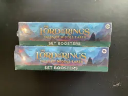 MTG Lord Of The Rings Universes Beyond Tales Middle Earth Booster Box Lot of 2 - Image 2