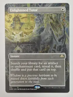 Enlightened Tutor (Borderless) Dominaria Remastered Regular - Image 1