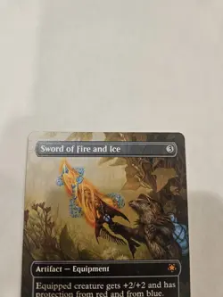 Sword of Fire and Ice 0062 Borderless Special Guests SPG MTG Magic - Image 3