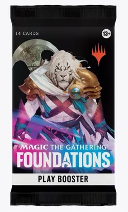 Lot of 8 MTG Foundations Play Boosters, Brand New, Factory Sealed - Image 1