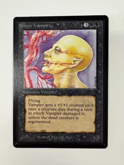 MTG Sengir Vampire - BETA 1993 Magic The Gathering LP - Image 1