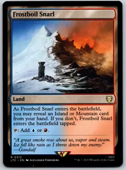 Frostboil Snarl R Commander: The Lord of the Rings: Tales of Middle-earth 312 NM - Image 1