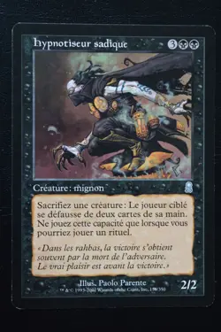 Magic The Gathering MTG SADISTIC HYPNOTIST FRENCH Odyssey LP Lightly Played - Image 1