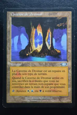 Magic The Gathering MTG DROMAR'S CAVERN FRENCH Planeshift LP Lightly Played - Image 1