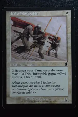 Magic The Gathering MTG TIRELESS TRIBE FRENCH Odyssey LP Lightly Played - Image 1