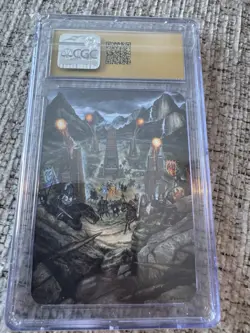 sorcery contested realm Beta Midland Army Unique Foil Pristine 10 Cgc - Image 2