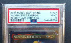 2024 MTG Secret Lair Drop Wolverine, Best There Is Mythic Foil #1737 PSA 9 - Image 2