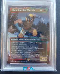 2024 MTG Secret Lair Drop Wolverine, Best There Is Mythic Foil #1737 PSA 9 - Image 3