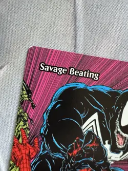 Spider-man Magic The Gathering Savage Beating (Borderless) M0026 LP - Image 2