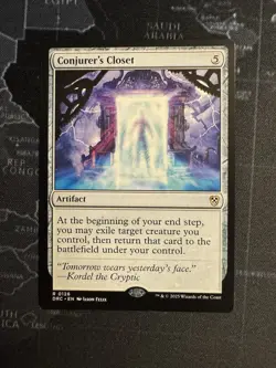 Conjurer's Closet - Aetherdrift Commander (DRC) - (Near Mint NM) - Image 1