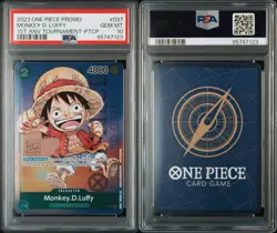 PSA 10 GEM - ONE PIECE - Promo Monkey D. Luffy 1st Anniversary Tournament P-037 - Image 3