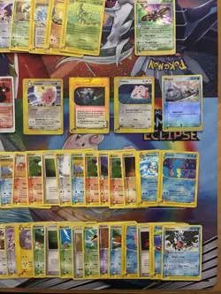 Vintage Pokemon Card Lot E Series Typlosion Gyarados Squirtle Ho Oh 121 Cards - Image 2