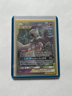 Mewtwo & Mew GX 71/236 Unified Minds 2019 World Championship ULTRA RARE Pokemon - Image 1