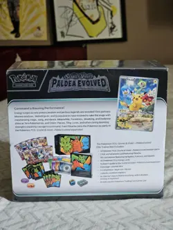 Pokemon TCG Paldea Evolved Elite Trainer Box ETB - Image 3