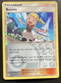 Bonnie 103/131 Pokemon Forbidden Light Reverse Holo Uncommon Trainer TCG LP - Image 1