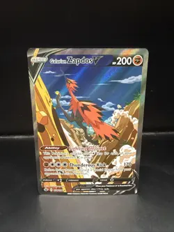 Pokemon Sword & Shield Chilling Reign 174/198 Galarian Zapdos V - Image 3
