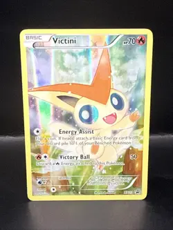 Pokemon XY Promo Victini #XY117 (Holo Full Art) - Image 2