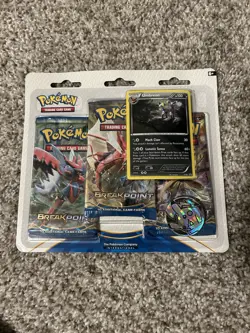 POKEMON BREAKPOINT 3 PACK BLISTER FACTORY SEALED WITH UMBREON PROMO XY96 NEW - Image 1