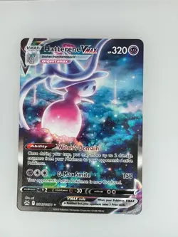 2023 Pokemon Crown Zenith Galarian Gallery Hatterene VMAX GG47/GG70 NM - Image 1