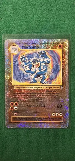 Pokemon TCG Machamp Reverse Holo Legendary Collection #15/110 individual card - Image 1