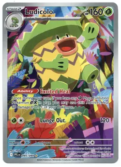 Ludicolo 95/94 - Phantasmal Flames Pokemon TCG! Near Mint condition - Image 1