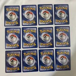 Old Pokemon Card Lot (12 Cards) Vintage Cards (a8) - Image 2