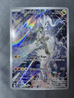 2025 Pokemon SV Journey Together JTG EN N's Reshiram #167/159 - Image 1
