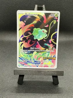 Bulbasaur 133/132 Illustration Rare Mega Evolution STAMPED Promo Pokemon Card - Image 2