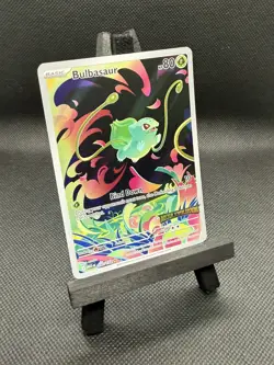 Bulbasaur 133/132 Illustration Rare Mega Evolution STAMPED Promo Pokemon Card - Image 4