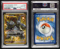 Secret - Coalossal Pokemon Sword & Shield Darkness Ablaze PSA 10 GEM MT - Image 3