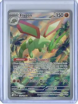 2025 Pokemon TCG Phantasmal Flames Flygon 101/094 Illustration Rare Full Art - Image 1