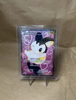 Pokemon Emolga RC23/RC25 Full Art Holo Ultra Rare Legendary Treasures TCG Card - Image 1