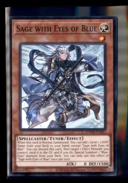 Yu-Gi-Oh! Sage With Eyes of Blue SDWD-EN013 Blue-Eyes White Destiny - Image 1