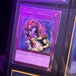 Ultimate Offering Platinum Secret Rare RA03-EN088 Yugioh - Image 1