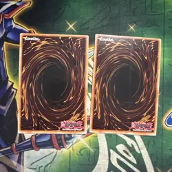 Yugioh! Darklord Contact DESO-EN035 x2 Secret Rare 1st Edition NM - Image 2