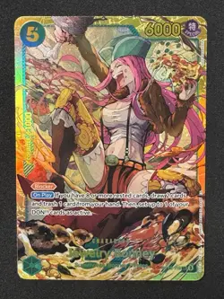 One Piece Card Game Jewelry Bonney OP12-118 Secret Rare English Edition - Image 1