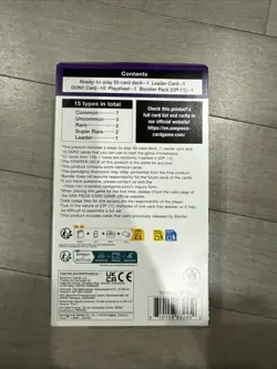 Brand New Sealed One Piece TCG: Purple/Black Monkey D. Luffy Deck ST-26 English - Image 2