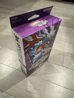 Brand New Sealed One Piece TCG: Purple/Black Monkey D. Luffy Deck ST-26 English - Image 3