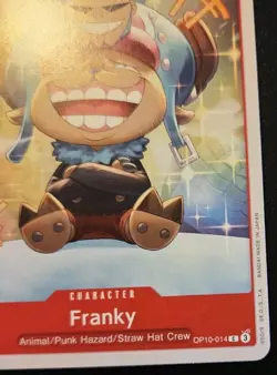 Franky OP10-014 Common Royal Blood One Piece Card Game - Image 5