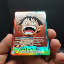 Monkey.D.Luffy 001 Alternate Art Carrying On His Will OP13 OP13-001 One Piece - Image 2