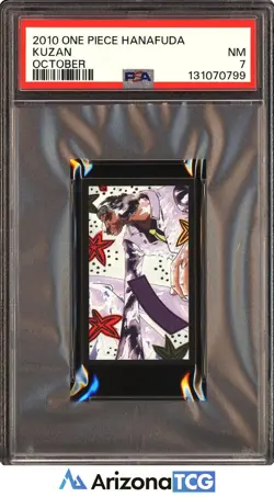 One Piece 2010 Kuzan October One Piece Hanafuda PSA 7 - Image 1