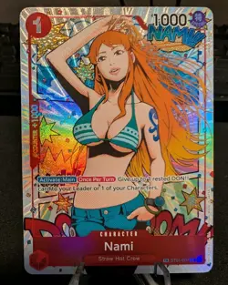 Nami (TR) ST01-007 English Wings of the Captain - One Piece Card - NM - Image 2